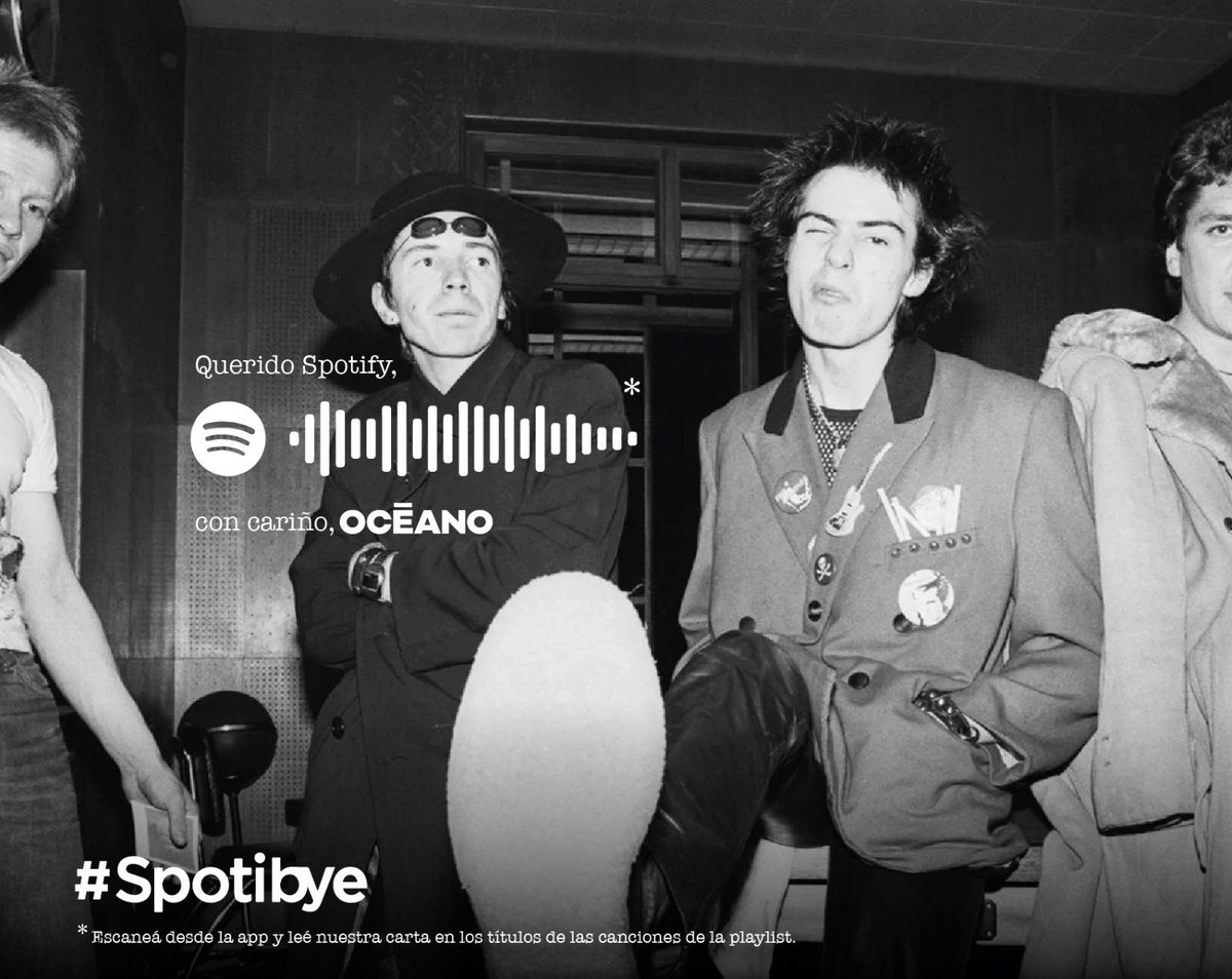 Oceano939's tweet photo. 👋 S P O T I B Y E 👋

Como dijo Charly: “Soy el que cierra y el que apaga la luz”. 

Buscá la playlist #Spotibye en nuestro perfil de la app y leé el mensaje que escribimos para Spotify.

🔗 Escuchala acá: https://t.co/VzVjzhvreS https://t.co/i6C9u6RzXa