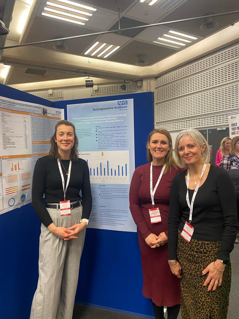 Louise Collier (@louisecollier30) on Twitter photo Proud to be showcasing our work at #BSHAM23
Looking forward to helping with further developments in improving outcomes for our heart failure patients #25in25
<a href="/BucksHealthcare/">Buckinghamshire Healthcare NHS Trust</a> <a href="/MayooranShan/">Mayooran Shan</a> Proud to be showcasing our work at #BSHAM23
Looking forward to helping with further developments in improving outcomes for our heart failure patients #25in25
<a href="/BucksHealthcare/">Buckinghamshire Healthcare NHS Trust</a> <a href="/MayooranShan/">Mayooran Shan</a>