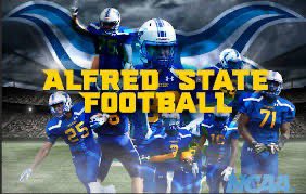 Appreciate <a href="/ALFREDSTATEFB/">ALFRED STATE FOOTBALL</a> - <a href="/EthanBWilliams/">Ethan Williams</a> coming through Fredonia to meet with our guys! 

#TopOfTheMountain  🔵🟡