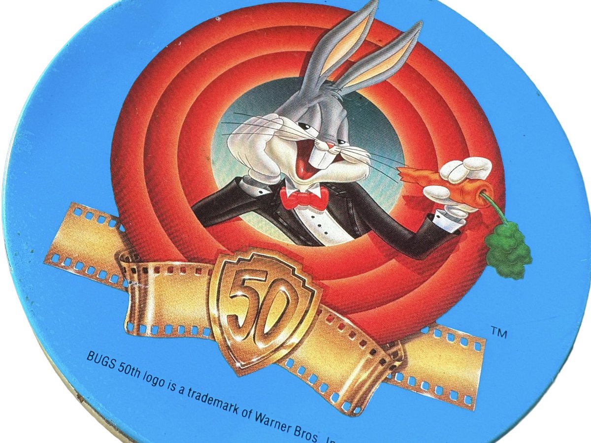 Vintage 1989 Bugs Bunny, Brach’s Candy Baby Blue 50th Birthday Container, Tin with Lid | Canister | Storage | Birthday Tin just Listed in Etsy Store.

Follow Etsy Link in Bio: #happybirthday #storage #keepsakes #bugsbunny #tinbox #vintage #tinboxes #vintagetin #tin #tins #oldtins
