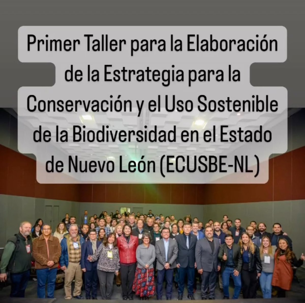 Construyendo la Estrategia Estatal para la Conservación y Uso Sustentable de la Biodiversidad de N.L. <a href="/biologiauanl/">FCB UANL</a> <a href="/asebiouanl/">AsEBio</a> <a href="/Asebiogen/">AsEBioGen | UANL</a> <a href="/uanl/">UANL</a> <a href="/de_biologos/">Colegio de Biólogos de Nuevo León México</a>