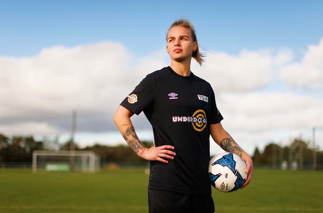 Congratulations and very best of luck to Ciara Smith from our Ballsbridge office. Picked in the Underdogs starting 11 to take on Galway United tomorrow night. ⚽️
⏰7.00pm
📺<a href="/TG4TV/">TG4</a> 
🏟Eammon Deacy Park, Galway