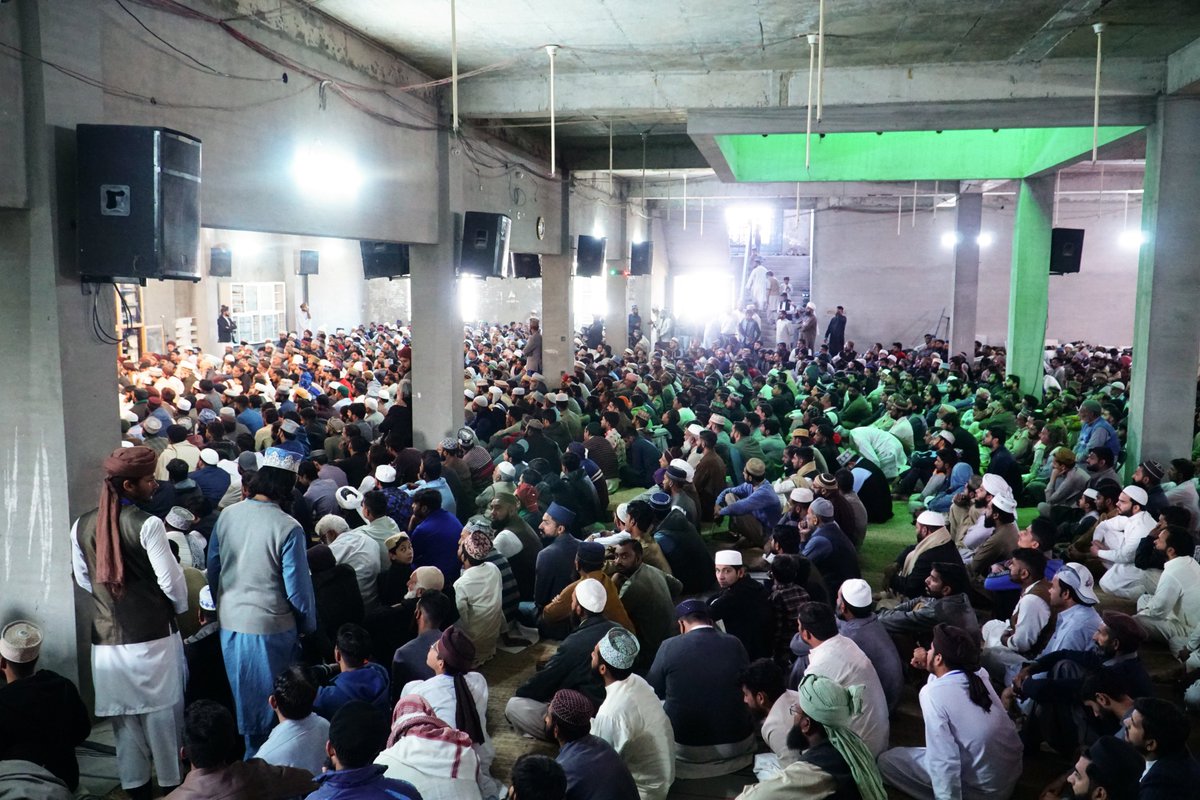 مرکز اصلاحِ معاشرہ میں خطبہ جمعۃ المبارک کے دلکش مناظر