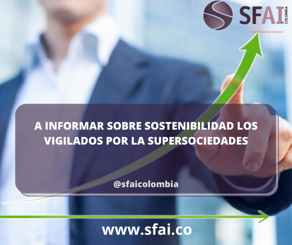 #sostenibilidadempresarial #supersociedades #ley222 #decreto1736
A INFORMAR SOBRE SOSTENIBILIDAD LOS VIGILADOS POR LA SUPERSOCIEDADES
Puedes leer el artículo completo en:
lnkd.in/eFfBhNcz
#Empresario #Negociante #Emprendedor #Empresa #Negocio #Emprendimiento #Contador