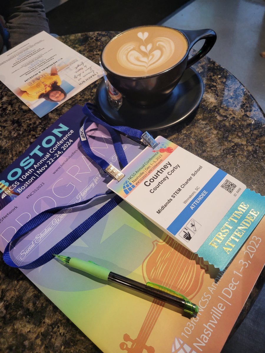 Courtney Corby (@quinterskmm) on Twitter photo Honest Coffee Nashville fueling me for the <a href="/NCSSNetwork/">National Council for the Social Studies (NCSS)</a> Conference!
#NCSS2023
#LetsGo! Honest Coffee Nashville fueling me for the <a href="/NCSSNetwork/">National Council for the Social Studies (NCSS)</a> Conference!
#NCSS2023
#LetsGo!
