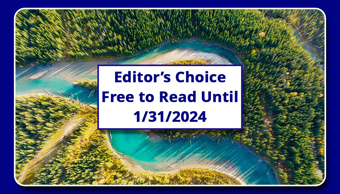 How do we protect river habitats from water demand? This @ASCE_JSWBE article proposes a method to assess the minimum environmental flow with hydrological, habitat, and water quality indexes. @ASCE_EWRI Read it for free until Jan 31: doi.org/10.1061/JSWBAY…