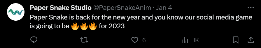 Paper Snake Studio tweet media