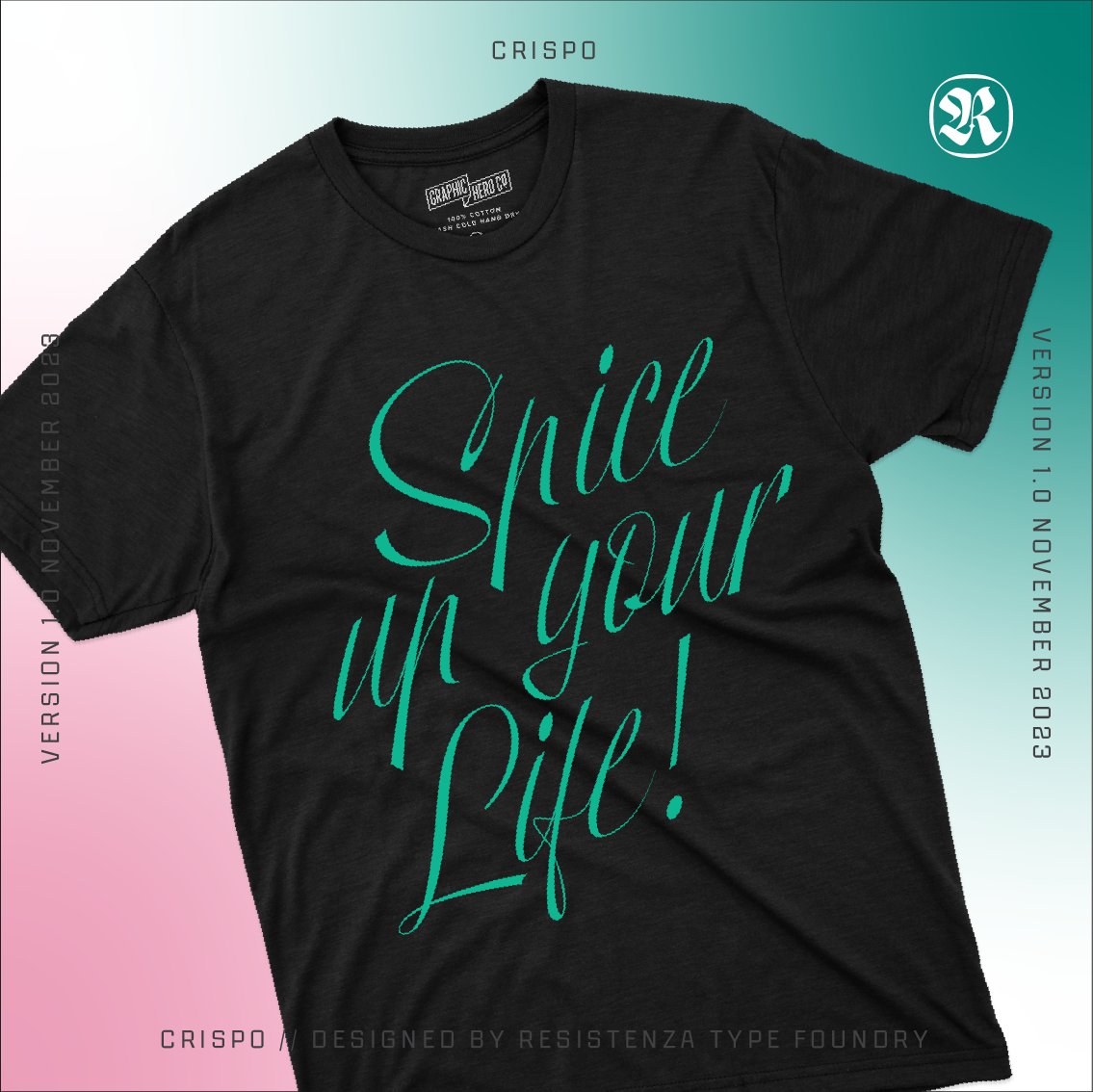 Prepare to be enchanted by the artistry of Crispo by Resistenza! A font meticulously crafted through the delicate strokes of pointed pen calligraphy ... mntype.co/3RmB86E