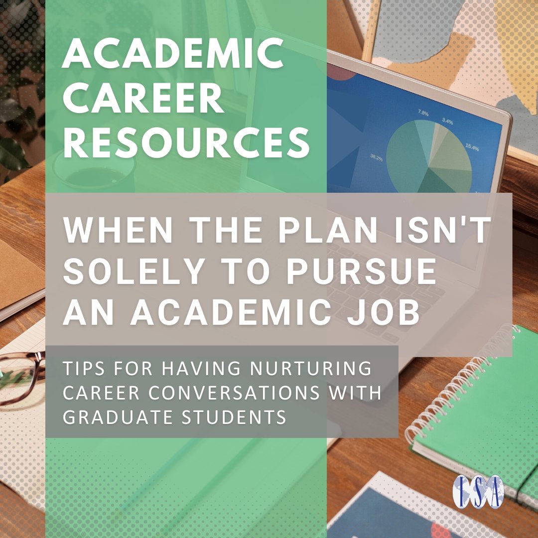 How can #Advisors support #DoctoralCandidates who may not be pursuing jobs in academia? How can we discuss alternative graduate program milestones that facilitate career #inclusivity? Explore these issues in our academic career resources on YouTube: youtu.be/we993KDgQ4k