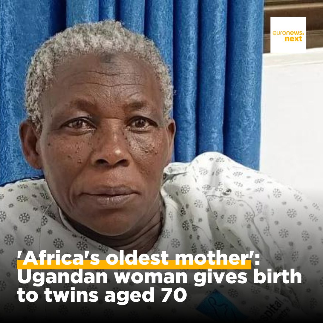 Euronews Next on X: A Ugandan woman has given birth to twins at