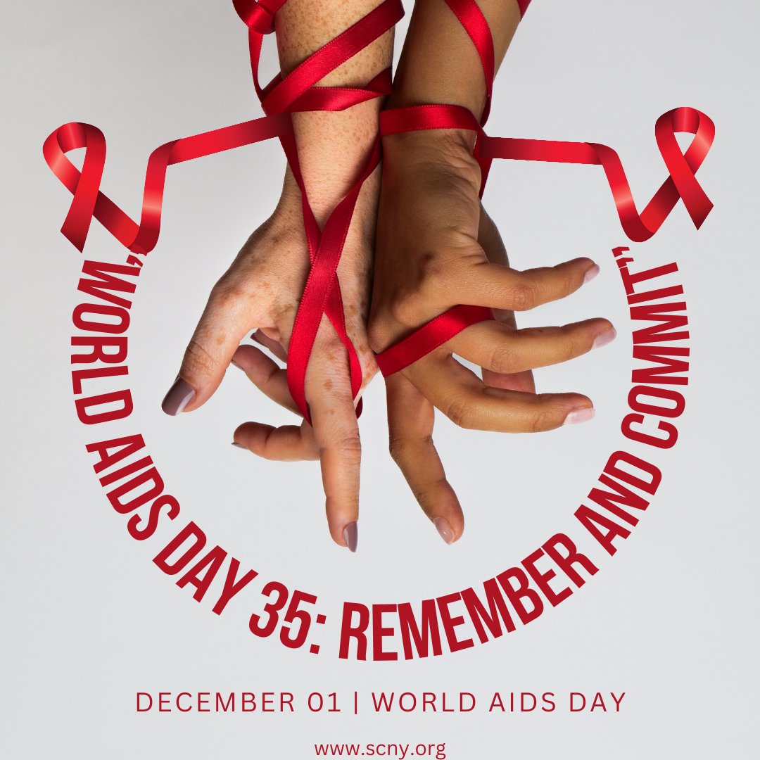 scny1's tweet photo. In 2023, we mark the 35th commemoration of this important day with the theme “World AIDS Day 35: Remember and Commit.”  The Sisters of Charity and staff at St. Vincent’s Hospital were among the first to care for those with HIV/AIDS.  #WorldAIDSDay #HIVAwareness #SistersOfCharity https://t.co/yg2AE29XRP
