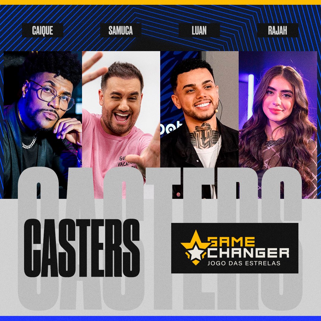 GameChangerGG's tweet photo. As maiores lendas do Free Fire irão narrar nosso Jogo das Estrelas entre @paiNGamingBR e @LOUDgg 🔥🔥

A transmissão acontece dia 03/12, depois do X1 dos Crias no nosso canal do YOUTUBE! 😍 https://t.co/Yl0VV3jqsk