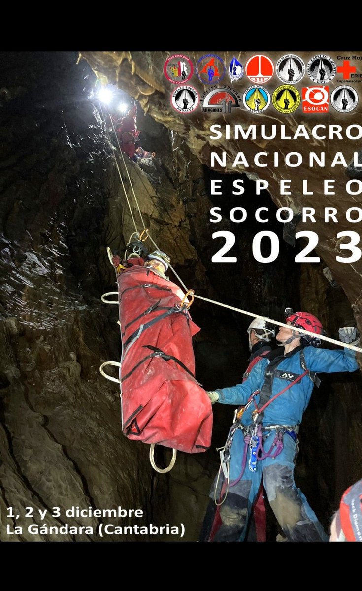 Más de 200 socorristas de toda España en un ejercicio conjunto por primera vez. Allí estaremos!