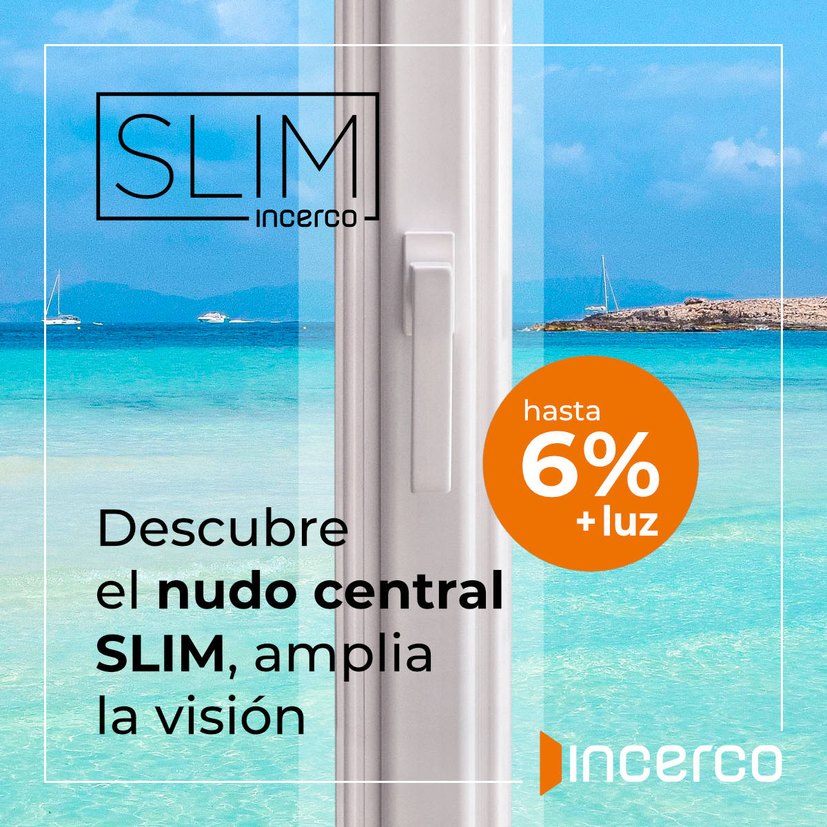 Con el nudo central SLIM, de tan solo 110 mm en ventanas oscilobatientes de dos hojas, Incerco amplia hasta el 6% la entrada de luz en tu hogar. Descúbrelas❗

#incerco #incercoventanas #ventanaspvc #ventanashogar #eficienciaenergetica #aislamientotérmico #interiordesignideas