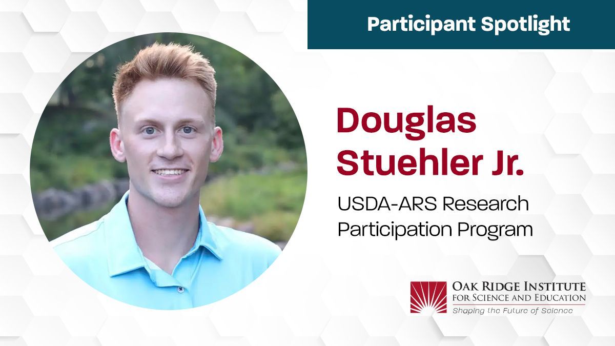 Douglas Stuehler discovered his passion for genomics as an intern at Fort Pierce, and he joined the <a href="/USDA/">Dept. of Agriculture</a> <a href="/USDA_ARS/">Agricultural Research Service</a> Research Participation Program to continue his growth as a geneticist. He is looking at ways to curb the Huanglongbing citrus disease.

buff.ly/3sUMncT
