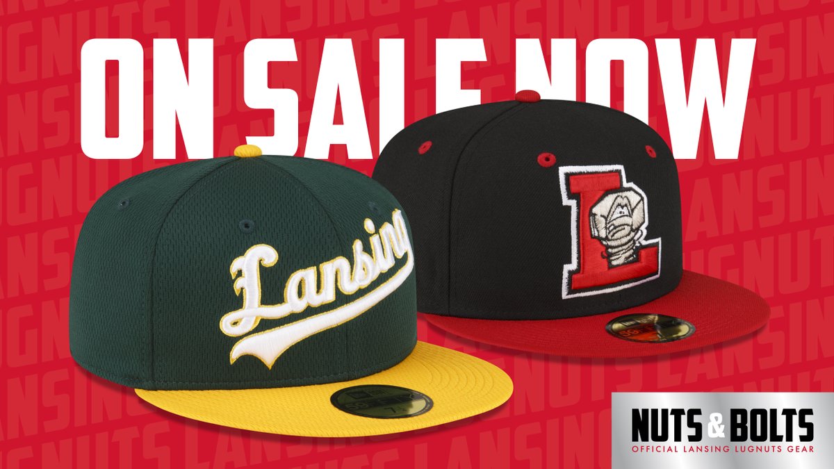 LansingLugnuts's tweet photo. 🚨BREAKING NEWS🚨

Our 𝗡𝗘𝗪 Block L Alternate Logo and Affiliate Batting Practice Caps are on sale 𝗡𝗢𝗪❗️🗣️

Stop by 'Nuts &amp; Bolts to grab yours or shop online❗️🧢

🛍️: https://t.co/wNXCptp4xd
📚: https://t.co/FsxRQvhUqV https://t.co/yilVtRXpMt