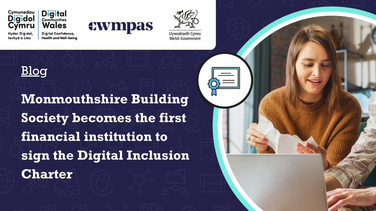 🚨 New DCW blog!

“By embracing the Digital Inclusion Charter, the Society is taking a significant stride towards creating a more inclusive and digitally accessible financial environment for all.”

Originally published by <a href="/MonmouthshireBS/">Monmouthshire Building Society</a>
 
🗞️: buff.ly/417I4aP