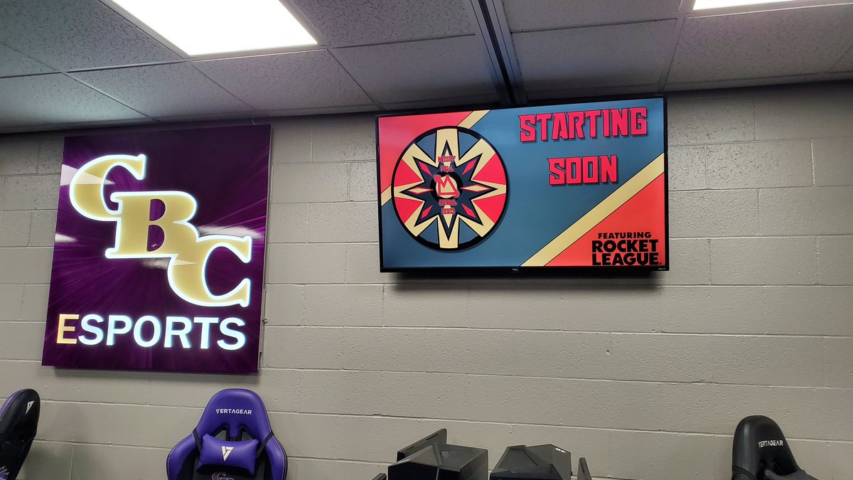 CBC Esports (@esportscbc) on Twitter photo The best Rocket League teams <a href="/moseforg/">Missouri Scholastic Esports Federation</a> has to offer will be battling it out all day! We'll be watching all the action in our facility.
Make sure to watch the stream at twitch.tv/moseforg. The best Rocket League teams <a href="/moseforg/">Missouri Scholastic Esports Federation</a> has to offer will be battling it out all day! We'll be watching all the action in our facility.
Make sure to watch the stream at twitch.tv/moseforg.