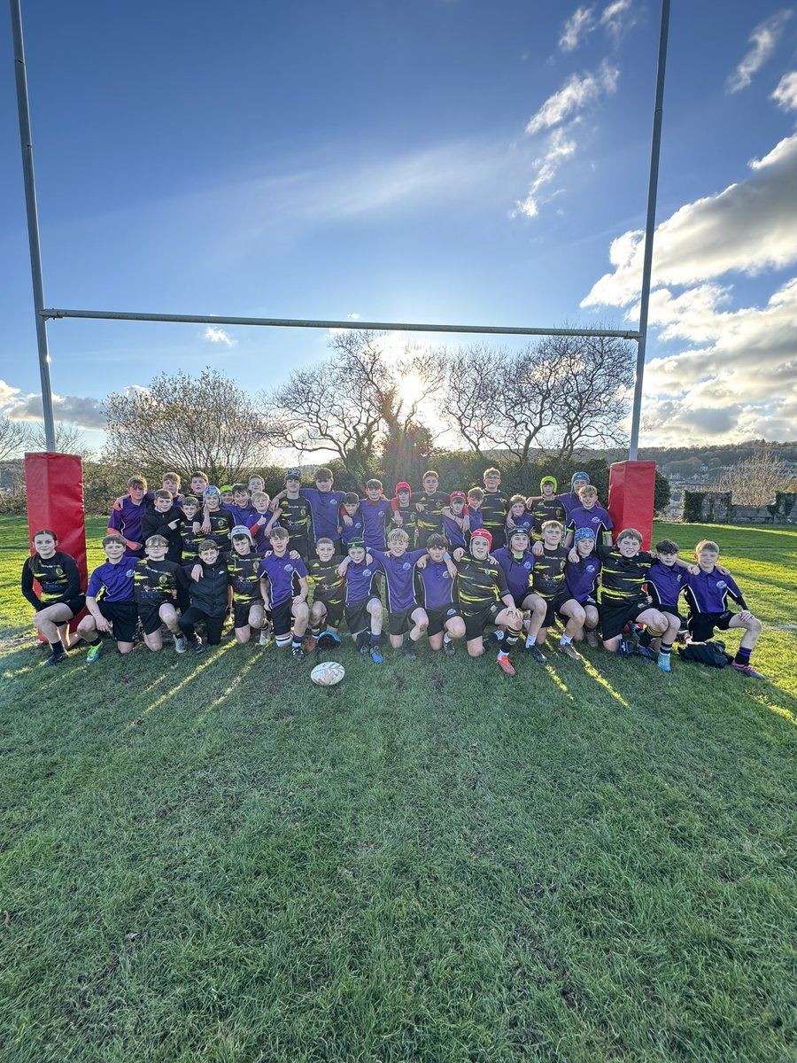 MaestegCSRugby's tweet photo. Friday Rugby 🏉

Huge well done to boy @MaestegSchool &amp; @CCYD_Rugby who played an excellent game in great spirits 🤝🏼

Well done to all who took the field today 🙌🏽 https://t.co/hACOVsopZV