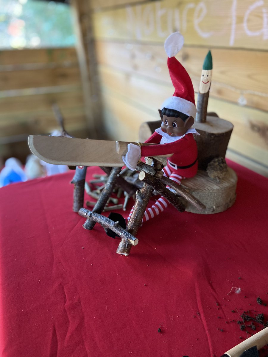 Check out the naughty elves in the Elf Workshop ready for tomorrow’s Christmas woodland trail! Tickets still available for tomorrow, 9th and 16th December! Follow this link ticketsource.co.uk/fruits-of-the-…