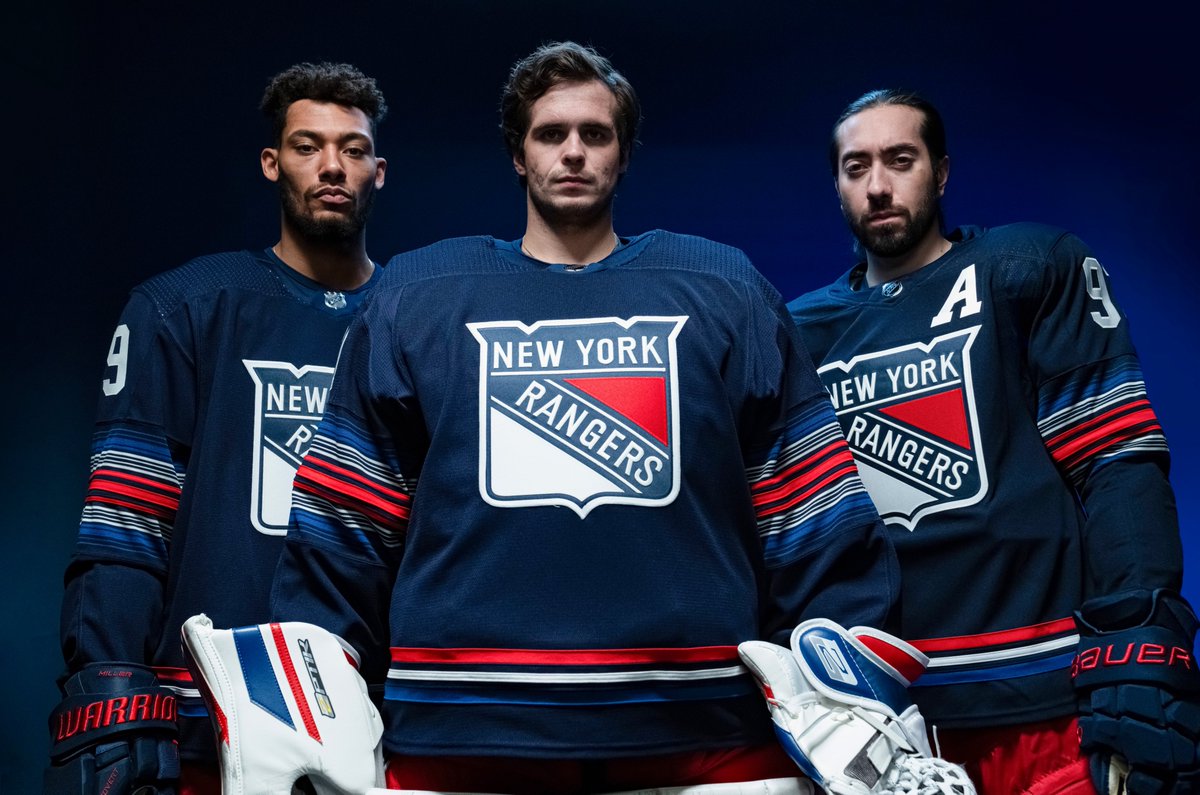 NYRangers's tweet photo. An iconic shield repping an iconic city. https://t.co/TFVtYdbsen