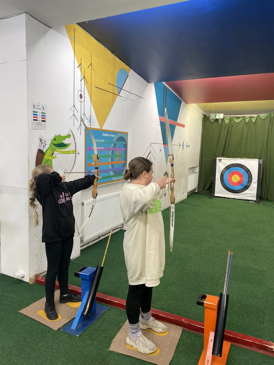 Time for archery 🎯 @WCommonPS @WCPSc2024 #WCPSPromise