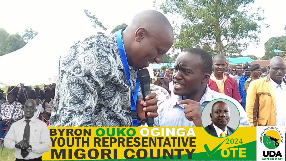 OgingaOuko's tweet photo. Today i joined National Assembly Majority Leader @KIMANIICHUNGWAH at Nyarach Secondary School for a fundraising event. Assured us development agenda that supercedes politicking. Chama ni UDA. DIAL *509# register and make your voice be heard. https://t.co/yZbFRN37iB