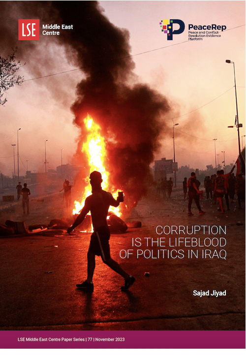 My new paper published by @LSEMiddleEast as part of the @Peace_Rep_ series on Iraq looks at how corruption is organised by the political elite and leads to direct harm of citizens eprints.lse.ac.uk/120883/3/Corru…