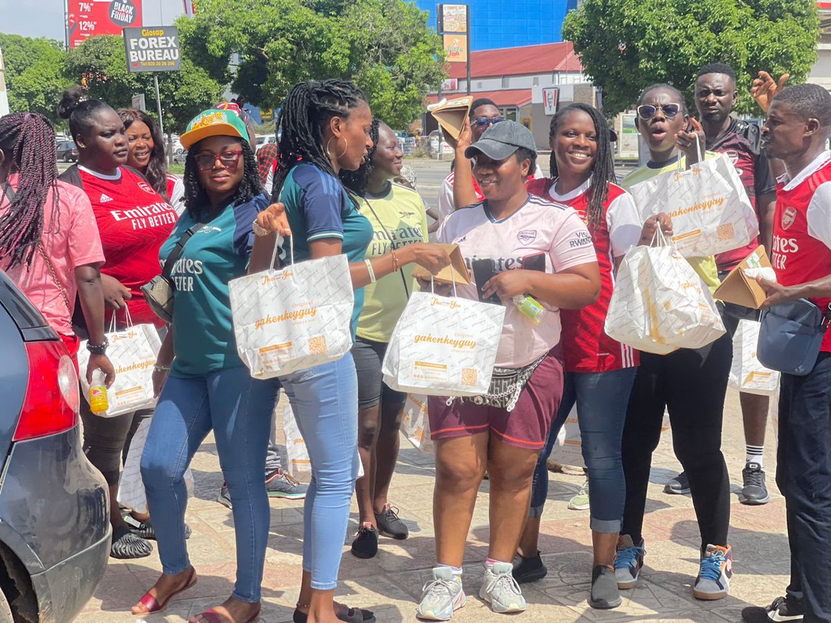 📸 Snaps from #FEEDtheSTREET 2023

#ArsenalGhanaCharityWork

#Arsenal
#Arsenalghana
#BeAGoonerBeAGiver
#EPL
