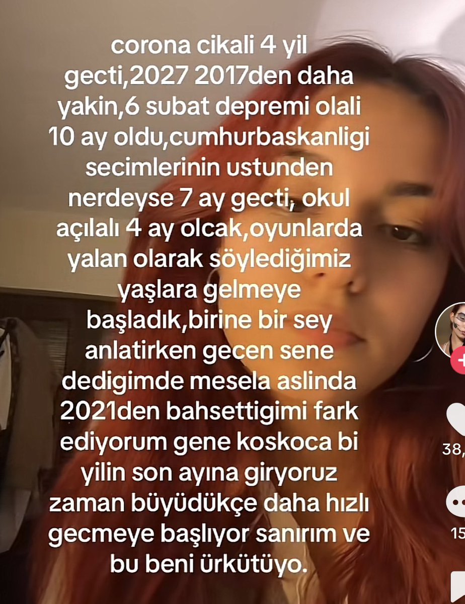 zaman algım bozuldu cidden