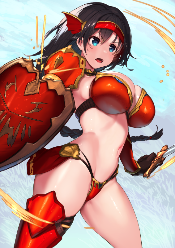 バトル開始!な戦士さんを描きました