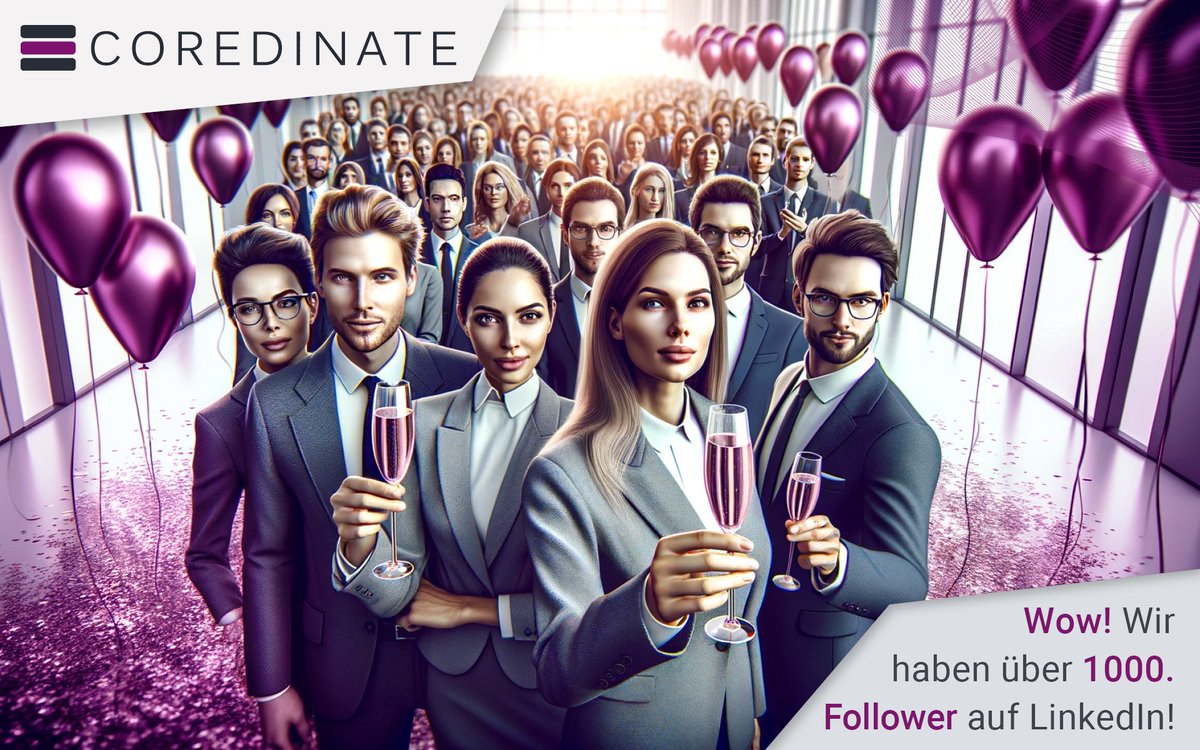 COREDINATE's tweet photo. 2x1000! Unser OKWS® gewinnt immer weiter an Beliebtheit. Jetzt ist wirklich ein cooler Zufall eingetreten – wir haben gleichzeitig den 1000. Kunden und den 1000. Follower auf LinkedIn erreicht!
#COREDINATE #Wächterkontrollsystem #OWKS #WorkforceManagementSystem #Kundenbeziehung https://t.co/ysC34GOQMc