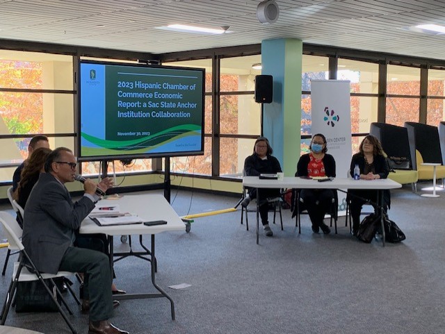 Yesterday, I was privileged to serve as moderator for a panel of <a href="/SacState/">Sacramento State</a> faculty, <a href="/SacHispanics/">Sacramento Hispanic Chamber of Commerce</a> and <a href="/SACOG/">SACOG</a> discussing the economic impact and influence of the Latinx/Hispanic community in our region.