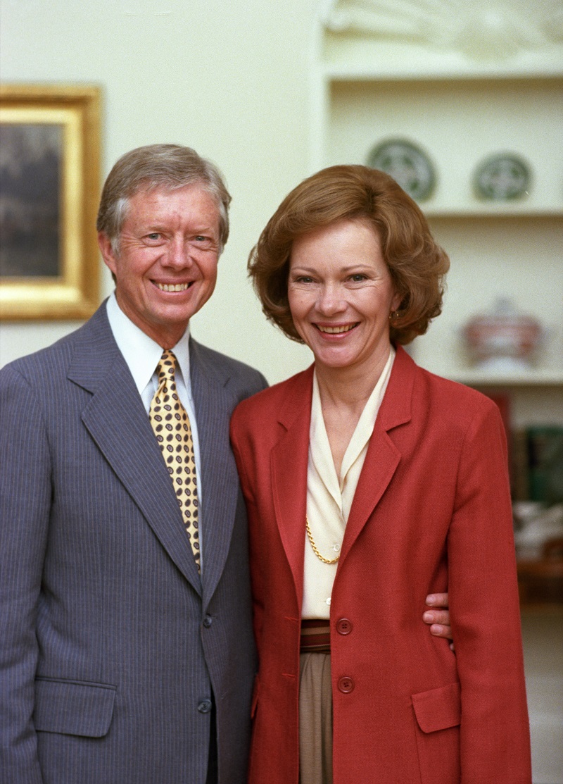 Rosalynn Carter gave President Carter the gift of a true partner. Image: NAID 184672 #ArchivesGiftExchange #ArchivesHashtagParty
