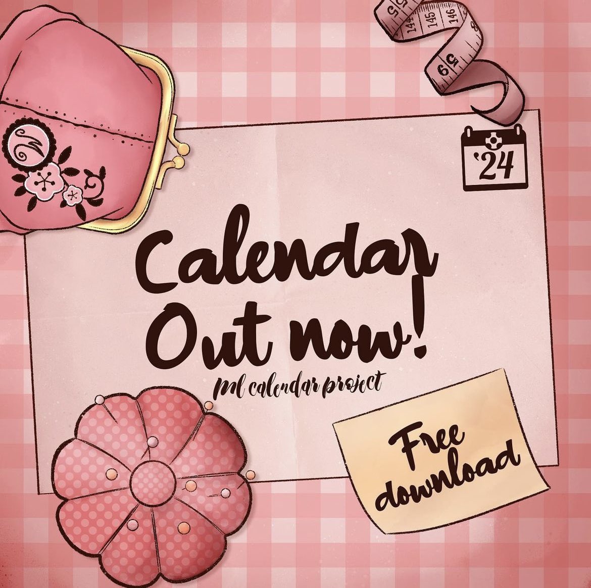 mlcalendar's tweet photo. ML CALENDAR OUT NOW!! 
get the free download from our link in bio!! https://t.co/ReUAuRz42C