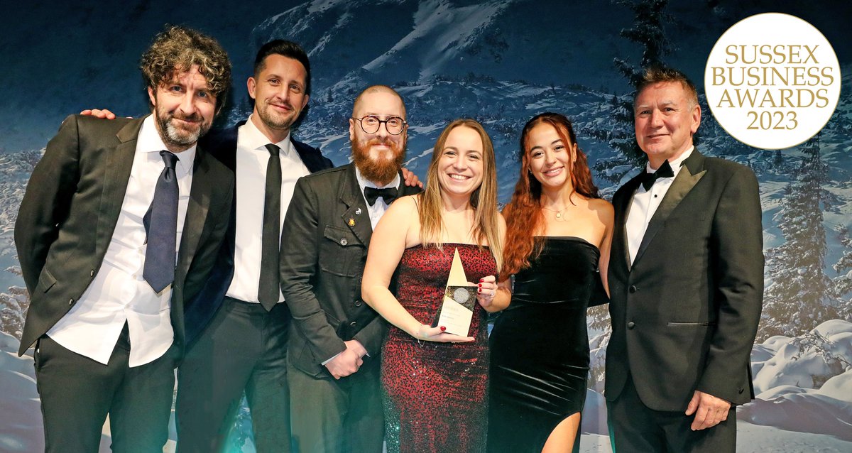 🏆 Creative Industries Award | Sponsored by University of Sussex Business School @SussexUBusiness 2023 WINNER – Arke Agency #SussexBusinessAwards #Sussex