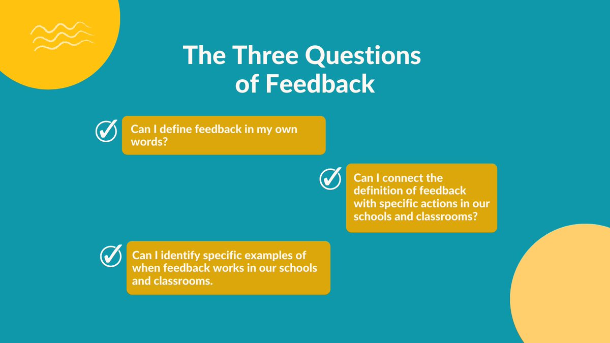 DFISHERSDSU's tweet photo. Feedback is an essential part of the learning process. We seek feedback to gain an understanding of how learners are progressing toward learning goals, while learners seek feedback to know if they are headed in the right direction.
#HowFeedbackWorks https://t.co/Dy8gacPfDf