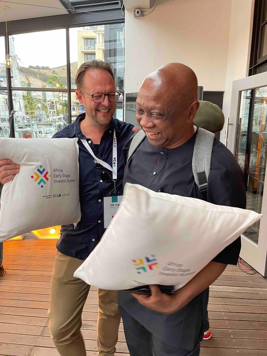 VC4A_Africa's tweet image. Ben and TD have attended 10 out of 10 #AESIS gatherings 😯 Well deserved #MVP award! #AESIS2023xVC4A #AESIS2023