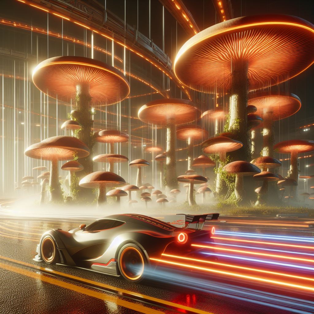 abandonstories's tweet photo. If anyone loves to join this little funny sujet, post here.
These basic prompt was "racing mushrooms". The rest is effect magic.
#sharedprompt #promptshare #AIArtCommuity #AIArtistCommunity #AIArtGallery #AiArtSociety https://t.co/KTT8DtMG1j