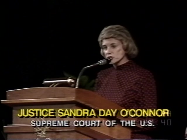 cspan's tweet photo. Former U.S. Supreme Court Justice Sandra Day O’Connor has died.

Learn more about her life and career by searching her C-SPAN appearances: https://t.co/u3qNP0VMCs

RIP. https://t.co/YDq3aFnEX1