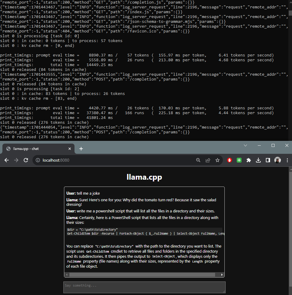 SecretDeveloper's tweet photo. Running llava-v1.5-7b on a pretty old/crappy laptop and getting 6 tokens a second... #llamafile https://t.co/uWqHxWndzO