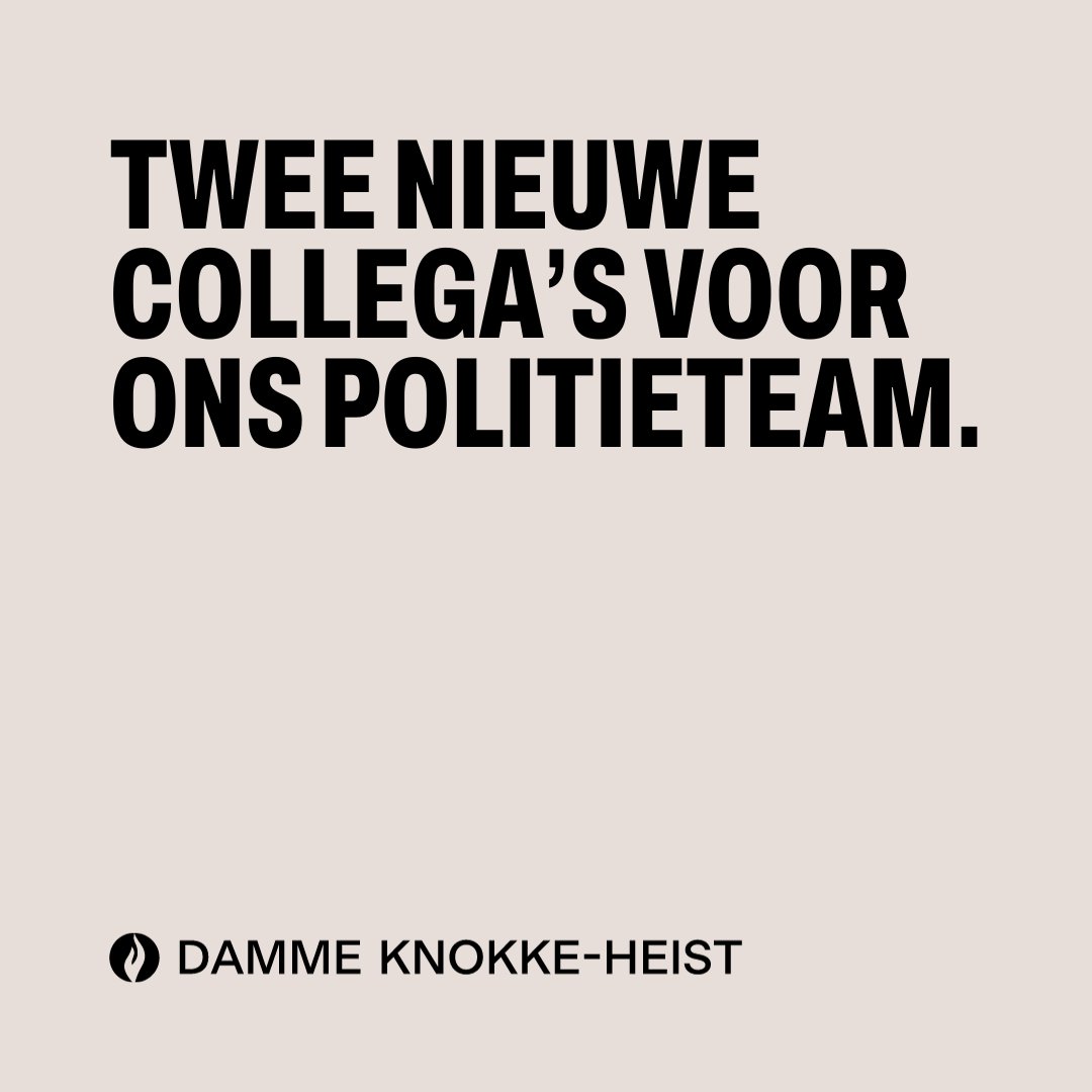 Recent startten twee nieuwe werkkrachten bij de directie Veiligheid. Succes Henk en Emy, geef er een lap op! 👏 #NieuweLichting