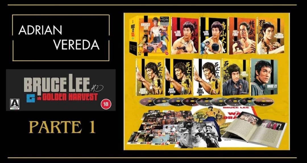 adrivereda's tweet image. REVIEW + UNBOXING DE LA COLECCIÓN BRUCE LEE AT GOLDEN HARVEST 4K⭐🎞️🎬

youtu.be/eN64YzI3luo?si…

❤️ + 🔄
@ArrowFilmsVideo 

#BruceLee #BluRay #review #unboxing  #cine #colección #4K #ArrowVideo