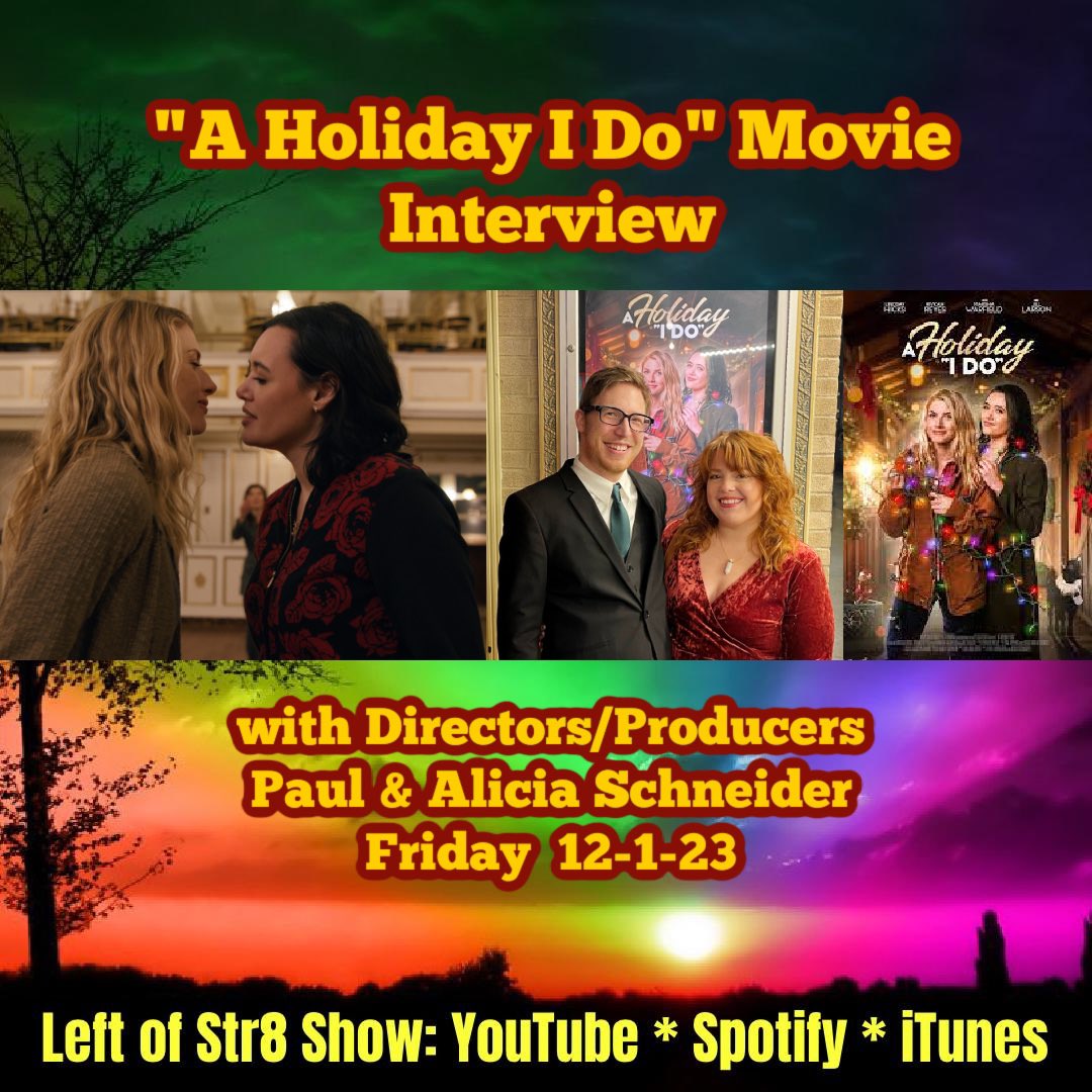 I ❤️ Xmas movies!  So fun to talk to <a href="/aliciaville/">alicia magallanes</a> and her partner Paul about “A Holiday ‘I Do’” NOW streaming at <a href="/tellofilms/">Tello Films</a>   <a href="/christintello/">Christin Baker</a> and her team do amazing work for our lesbian community w/ great films and series!!  watch/listen to it all here:

youtu.be/VcgRlPEmON4?si…