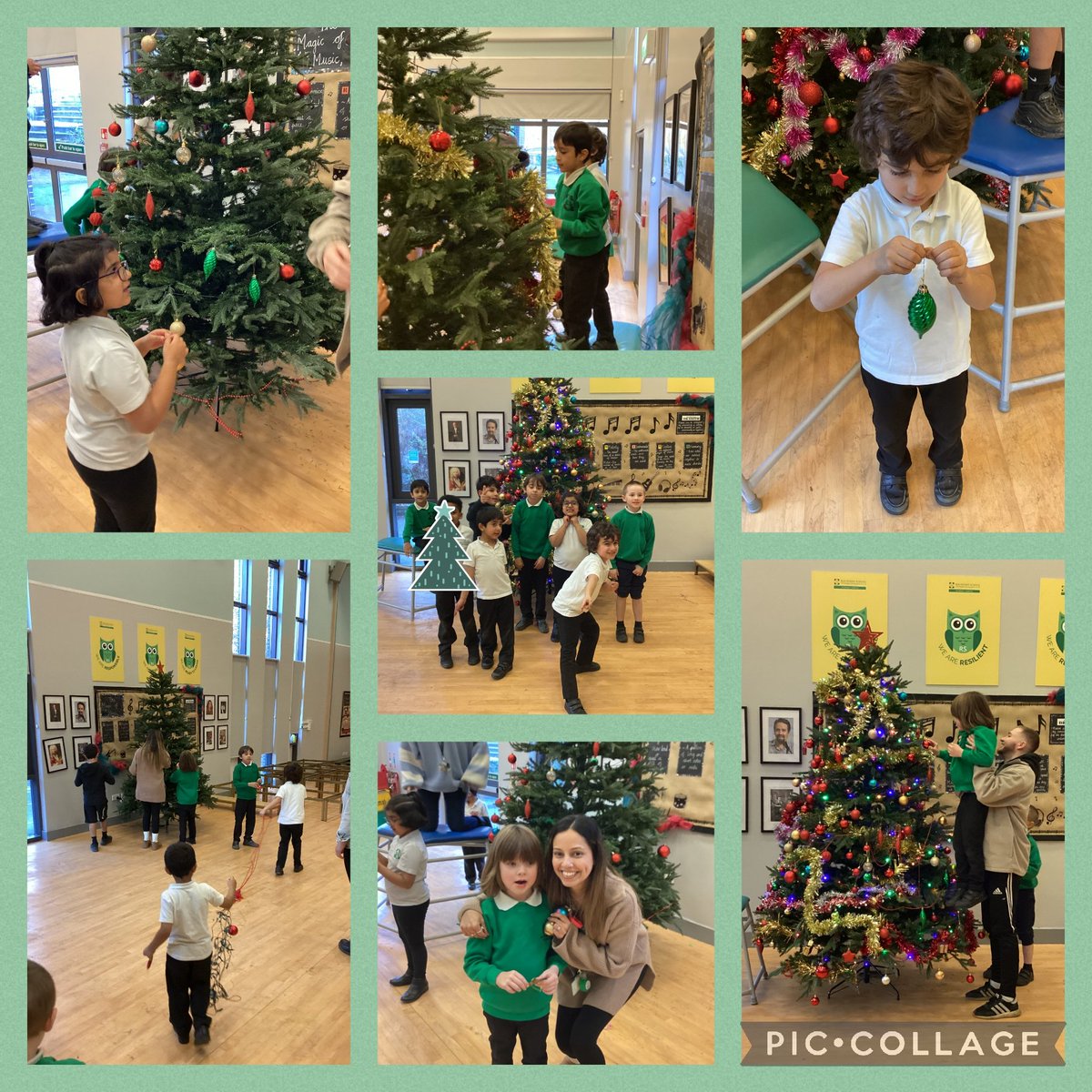 Happy 1st December. 
Today NEST and Thrive children decorated the hall christmas tree. We had so much fun. 
Happy weekend.