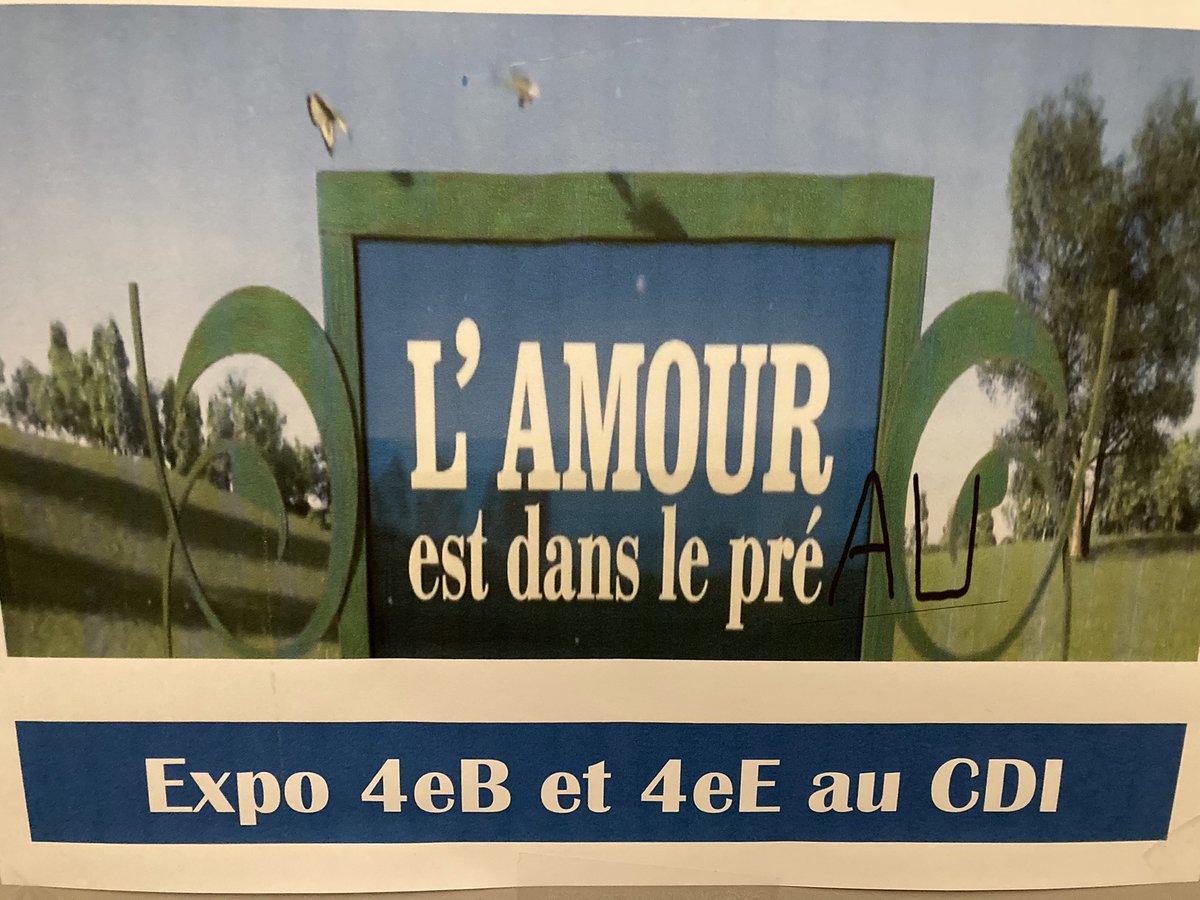 CollegeDR79's tweet photo. 2 classes de 4e disent l’amour.
Les 4eB et F du @collegedr79  ont réalisé une expo « L’Amour est dans le préAU ».
L’objectif était de rédiger une lettre d’amour ou de rupture sur un support autre que papier.
#sechercher, se construire au cycle 4
@dsden79
@schabeaudie https://t.co/BIMcQJdmbr