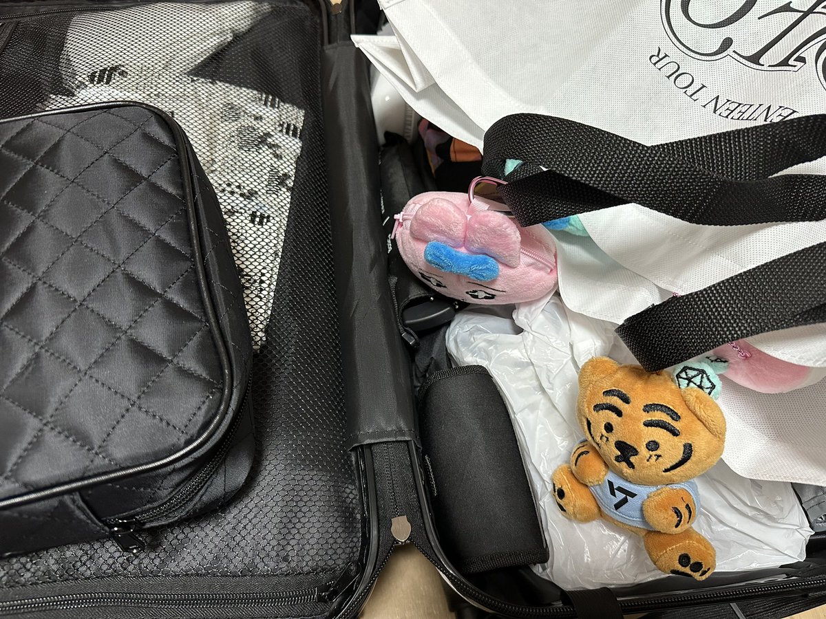 旅初心者すぎて荷物多い女が準備したら
2泊3日なのに4泊用のキャリーパンパン