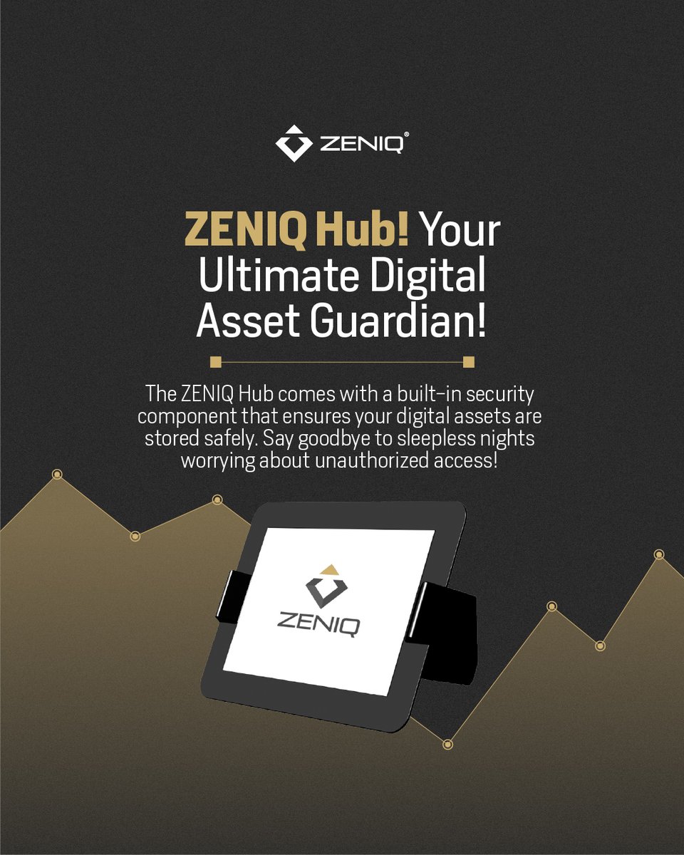 Are you looking for top-notch security for your digital assets?

Look no further! The ZENIQ Hub is here to revolutionize the way you protect and manage your digital wealth! 💰