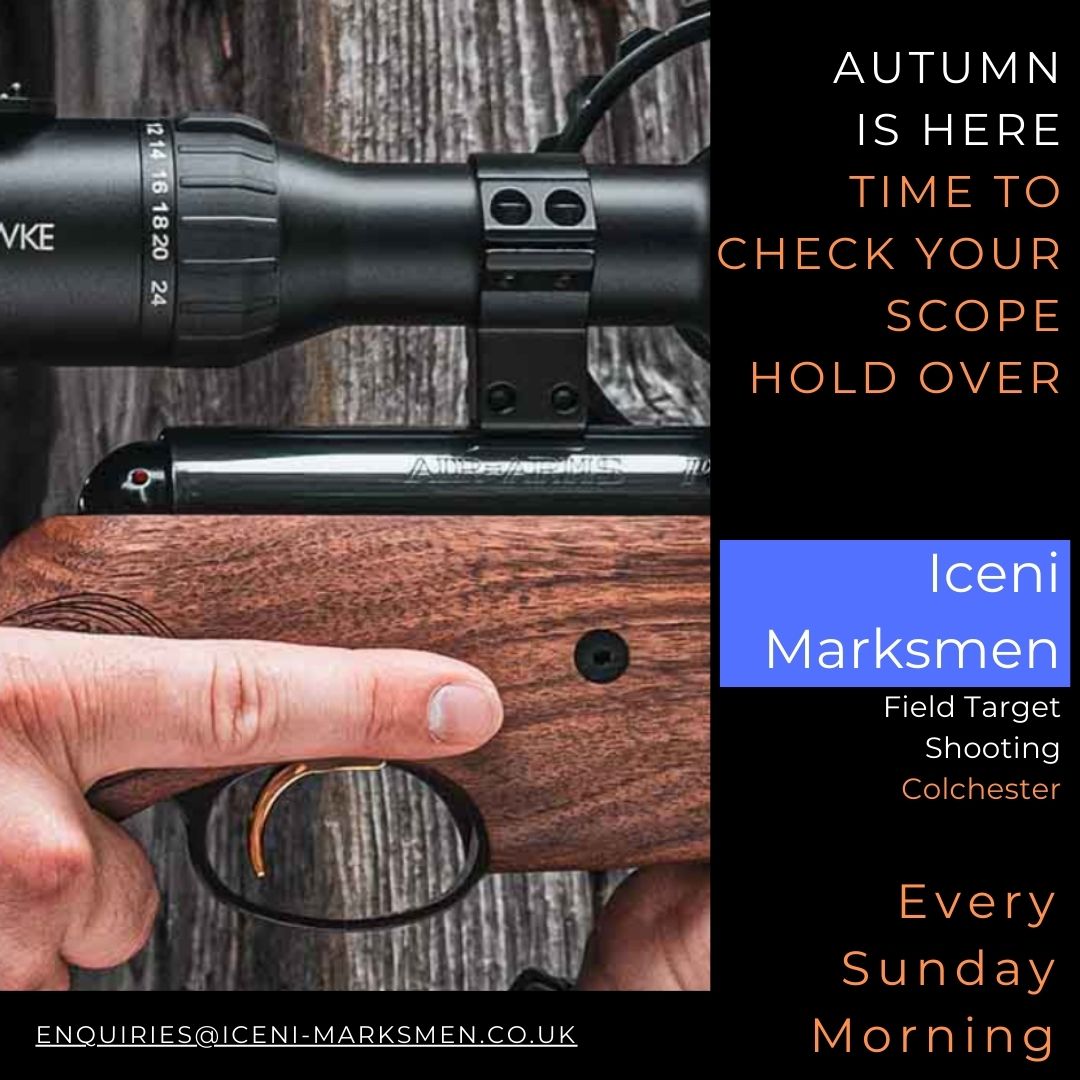 IceniMarksmen's tweet photo. Check out the woodland course full of autumn colours as well as your shooting skills. Rifle hire available. Message or email for a friendly welcome and help with your shooting skills. https://t.co/9jd6xeNID3