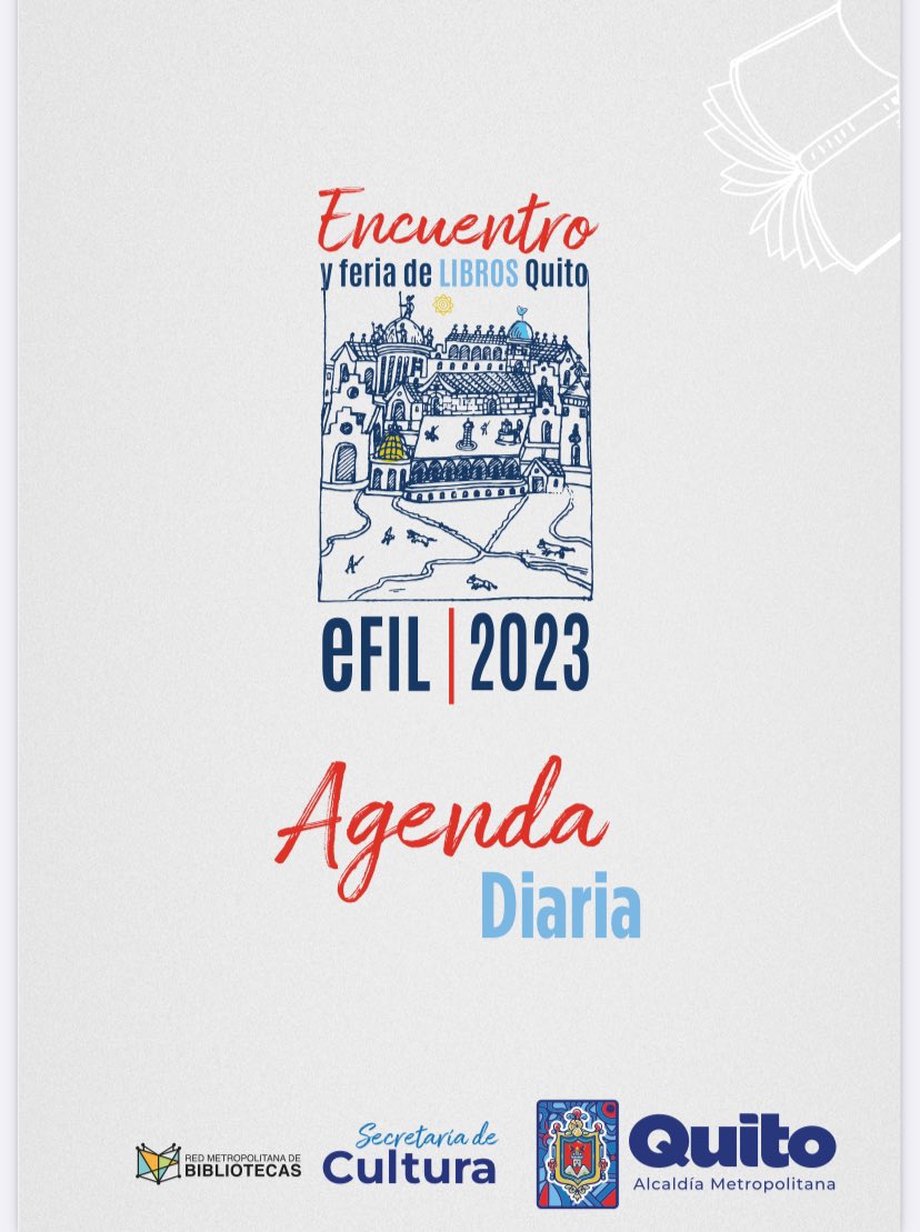 FilQ_uio's tweet photo. 📚 #FeriadelLibroRenace | Únete al ‘Encuentro y Feria de Libros 2023. Editores, autores, académicos y amantes de la lectura se darán cita en un evento único. ¡No te pierdas! 📖✨ 🗓️30 NOV al 3 DIC
Aquí la agenda completa 🔽 #QuitoLibros2023 #Books
https://t.co/BJA2xy2HpC https://t.co/5snuXk2ICT